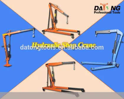 Fixed Type 3Ton Engine Crane Mobile Crane For Car Repair