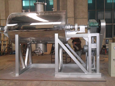 Rotary Rake Vacuum Dryer مع درجة الحرارة