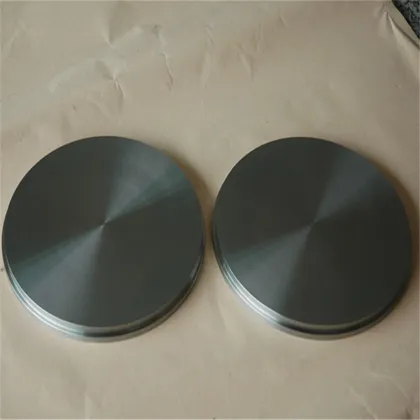 Tungsten target disk material