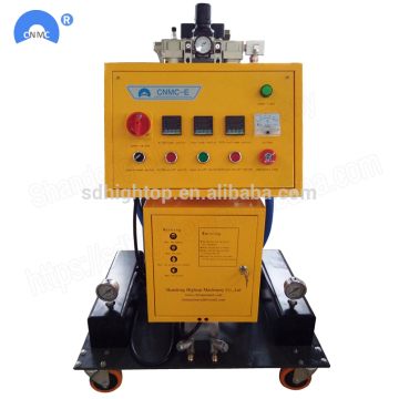 two material polyurethane insulation foam machine