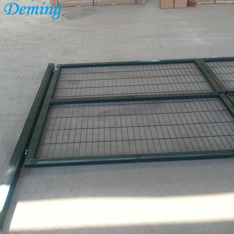 PVC Coated High Security Metal Double Door Gate