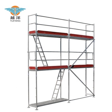 Speedy European Aluminium Facade Scaffolding System for Construction