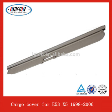 high quality 1998-2006 FOR BMW X5 E53 retractable cargo cover beige canvas