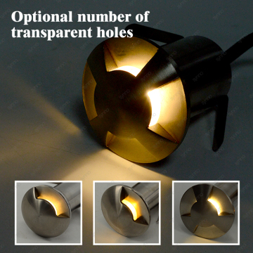 Multi Hole Mini Underground Light for Ground Landscape