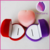 velvet cute heart shape ring box wholesale jewelry packaging box