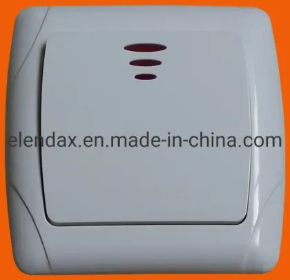 European One Gang One Way Wall Switch F3001