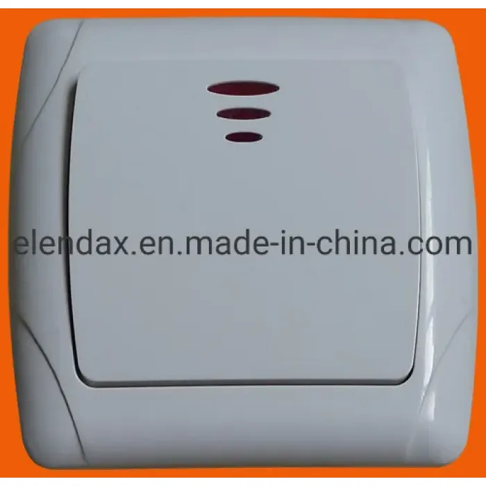 Sakelar Dinding Satu Arah Satu Gang Eropa F3001