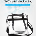 Bolsa de cuerpo cruzado de gran capacidad de moda de PVC