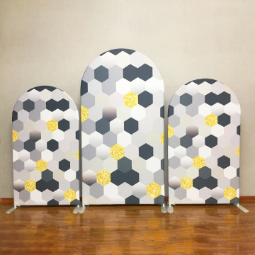 Dot design wall backdrop cover for parties