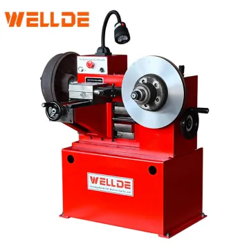 WELLDE T8445 Brake Disc and Drum Lathe Machine: Hot Sale for Precision Cutting and Grinding