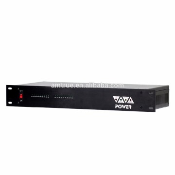 1.5U روك جبل CCTV كاميرا 12VDC 10A 168ch الرف جبل ينظم امدادات الطاقة