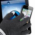 2012 modieuze gebreide Touch handschoenen voor iPhone/iPad en iTouch, gemaakt van gemengd weefsel