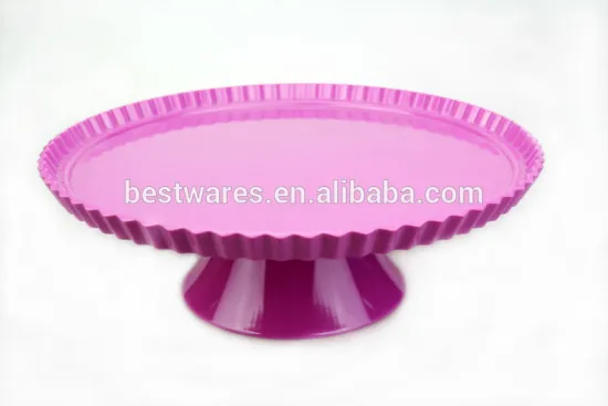Wholesale high quality colorful beautiful melamine stand cake
