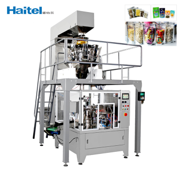 Automatic Stand Up Pouch Packing Machine for Microwave Popcorn Bags