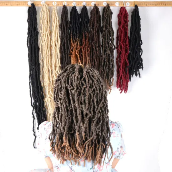 24 inch 18"  locs grey fashion braiding hair colour 33 3 play fibre braids