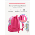 Vlastní školní batohy Kreslené Kids Kids School Bags for Girls Boys Backpack Smiley Face Print School tašky Vodotěsný batoh Kids