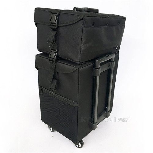 KONCAI Nylon Mesh Cosmetic Makeup Bag