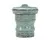 Chinese antique pine wooden bucket shinning lacquer finishes handmade craft