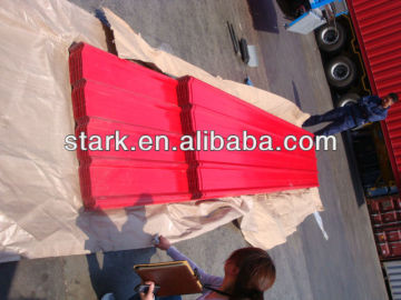 prepainted corrugated contruction steel sheet