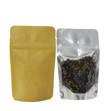 Plastic bag Recyclable stand up coffee bag with zipper