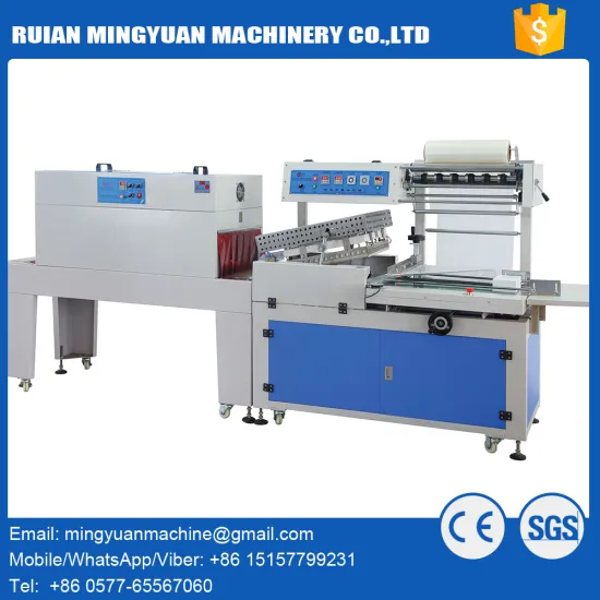 carton box semi automatic shrink overwrapping machine