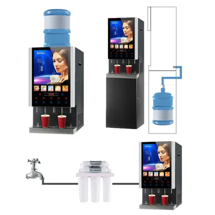 Commercial Hot/Cold Beverage Vending Machine for Restaurants