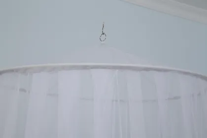 Elegant Round Lace Umbrella Curtain Bed Canopy