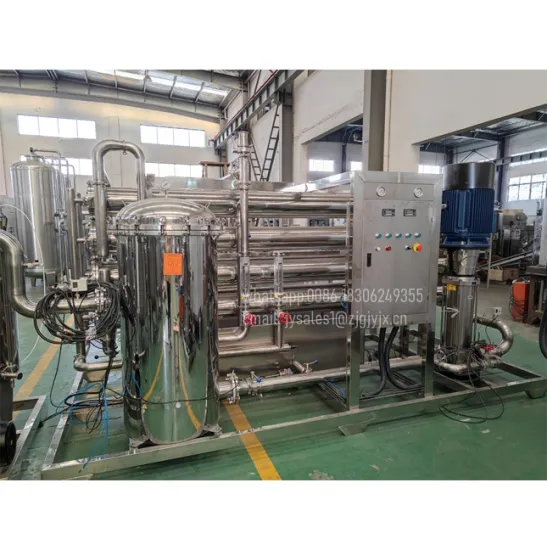 Pure Mineral Water Production Line with Reverse Osmosis System and RO Filters