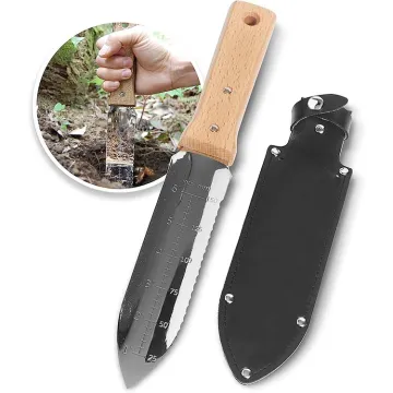 Hot Selling Stainless Steel Weeding Knife with Wooden Handle: Your Reliable Manual Garden Weeder Tool