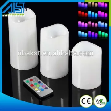 Paraffin Wax Flameless Remote Led Candles Light