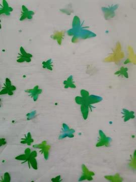 flocking mesh fabric for decorative