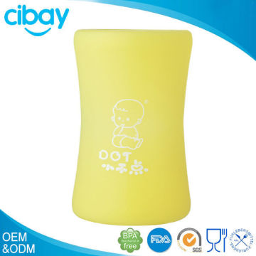 Easy cleaning cup mug bottle silicone sleeve