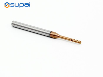 Tungsten Carbide Long Neck Ball Nose End Mill