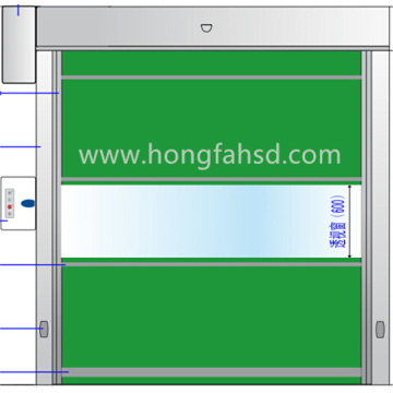 AGV PVC High Speed Rolling shutter Door