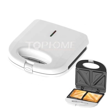 750W 2-Slice Sandwich Maker: Fixed Plate and Toaster Design for Perfectly Cooked Sandwiches