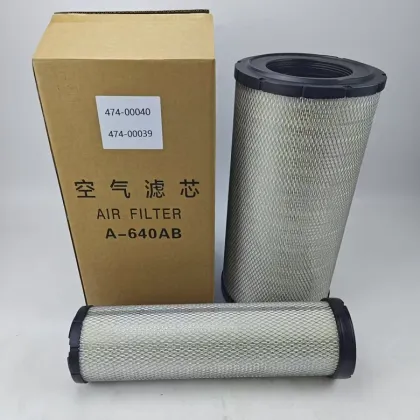 Doosan Excavator air filter 474-00040 474-00039