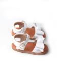 Cute Bow Leather Kids Sandals