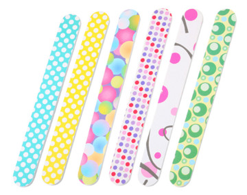 Wholesale Customized Printed Disposable Eva Emery Board Nail File