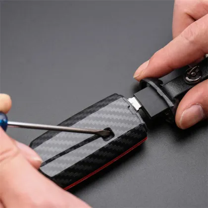 Intelligent Custom Silicone Buttons Car Key Cover Chain for Mazda CX-3 CX-5 CX-7