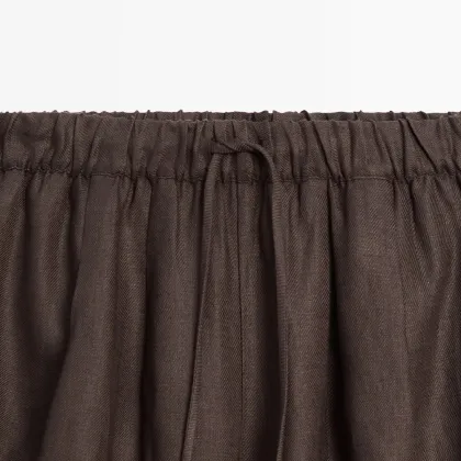 Women's casual simple French high-end lantern pants casual pants