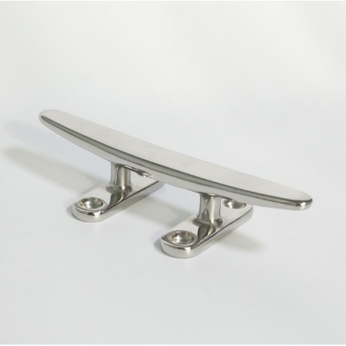 High polished silver pedal stainless steel sailboat cleat