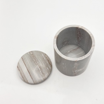 Popular Natural Brown Marble Cubes Box Decor - Factory New Arrival
