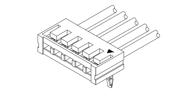 2,50 mm pitch huisvestingsconnector serie BH2513-XP