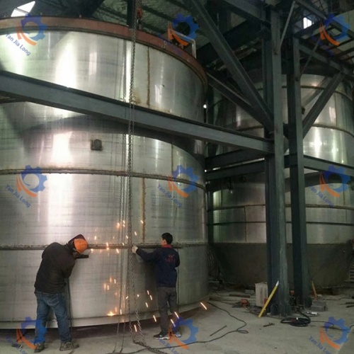 LPG-500 Pigmen Jenis Mandi dan Mesin Pengeringan Dyestuff