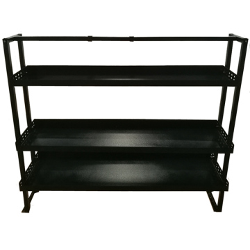 Heavy Duty Four Shelfs Collapsible Storage Metal Rack