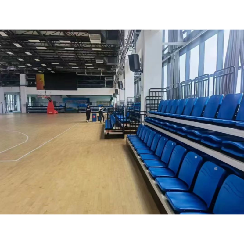 Automatic Retractable Bleacher Seating System