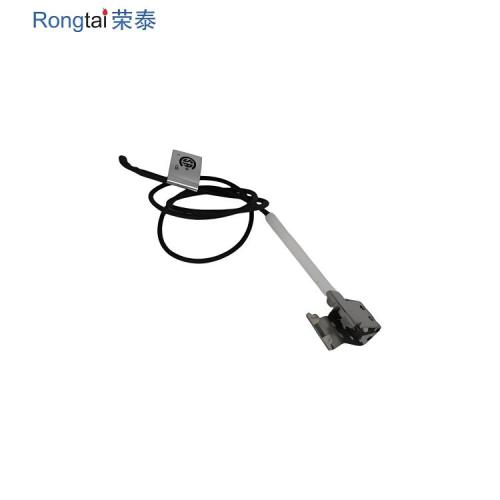 Ceramic spark plug ignition electrode needle