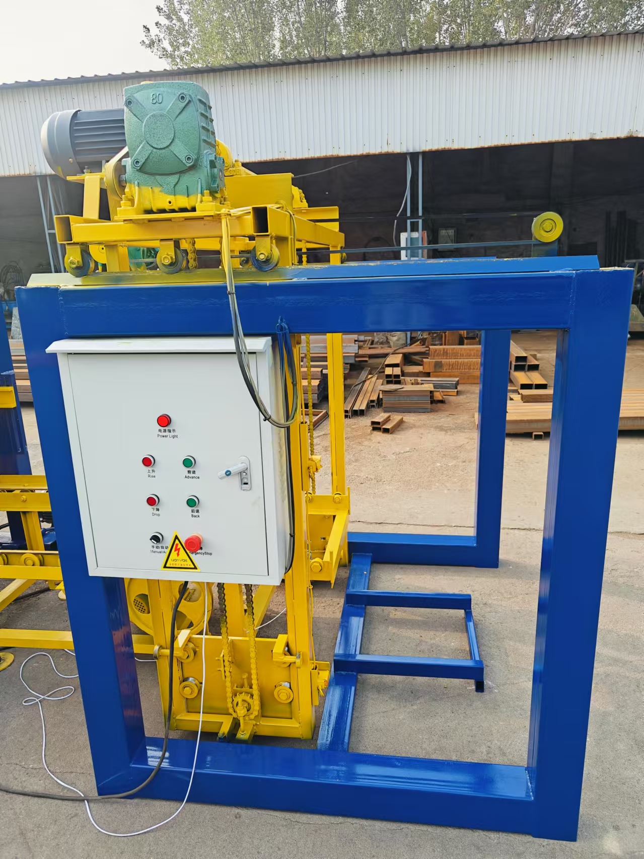 Высококачественный цементный полый кирпичный блочный аппарат