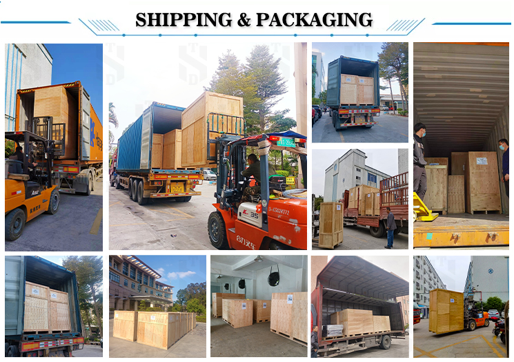 Zipper machine packing & loading-NBSG