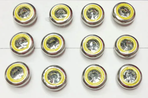 Double-color Rhinestone Rivets, Shoes Accessories, Garment Accessories